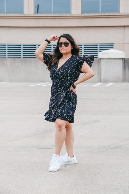 How to Wear Sneakers With a Dress: 3 Outfit Ideas